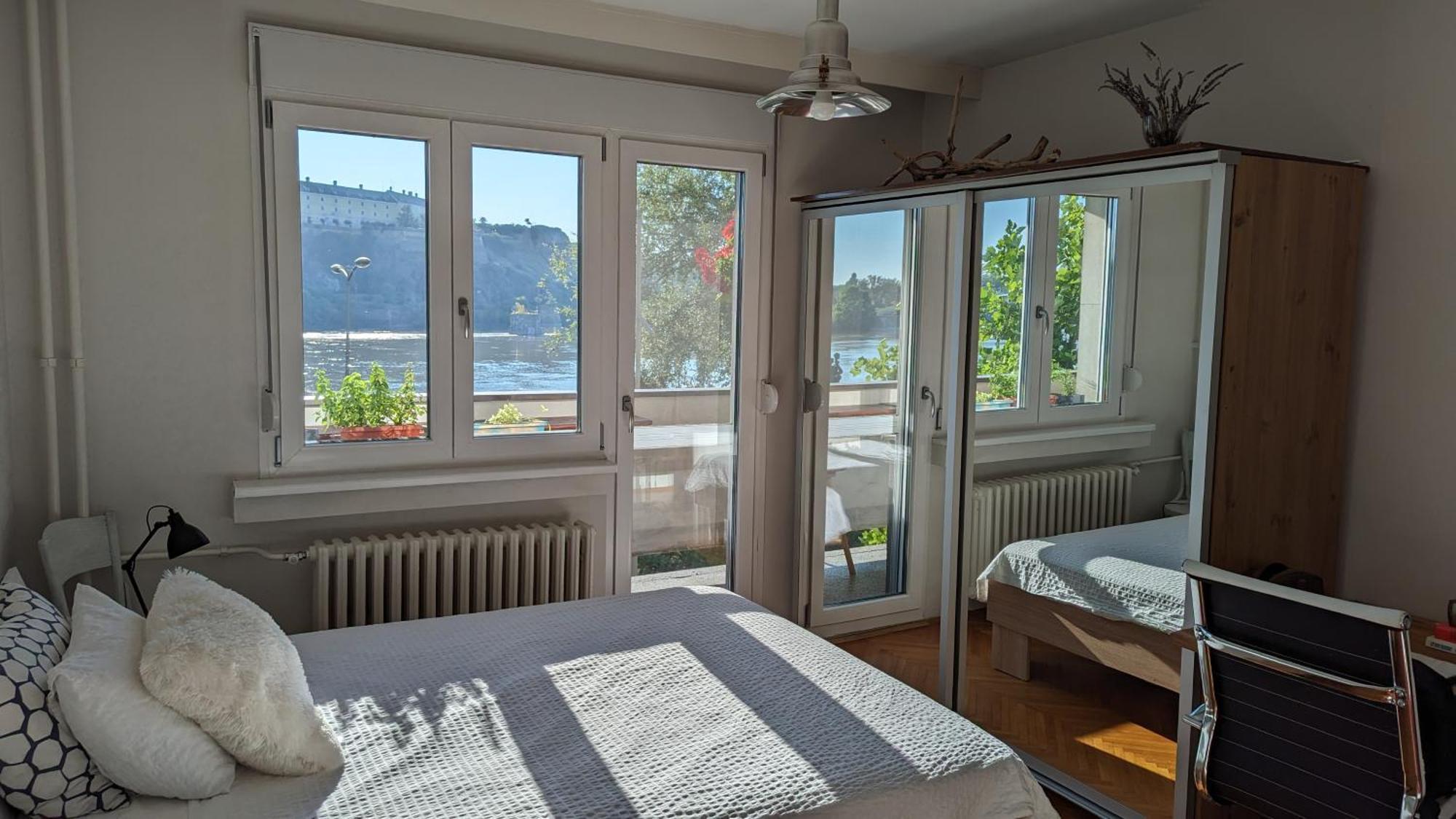 נובי סאד Center, Private Garage, Danube & Fortress, 3 Bdrm 2 Bath מראה חיצוני תמונה